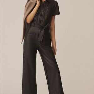 Anthropologie Elegant Black Jumpsuit